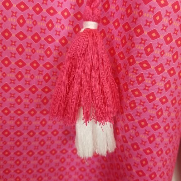 Cabana Life Women's Hooded Long Sleeve SPF Pink Beach Cover Up Size Large - Picture 5 of 7